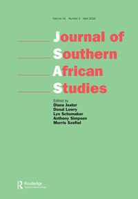 Cross-Border Mobility, Violence and Spiritual Healing in Beitbridge District, Zimbabwe